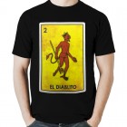 El Diablito (Devil) Loteria Mens T-Shirt Wholesale